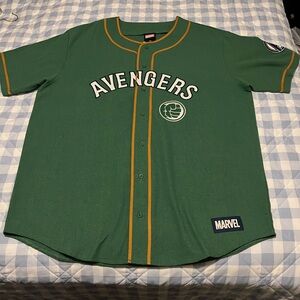 Marvel Hulk baseball jersey